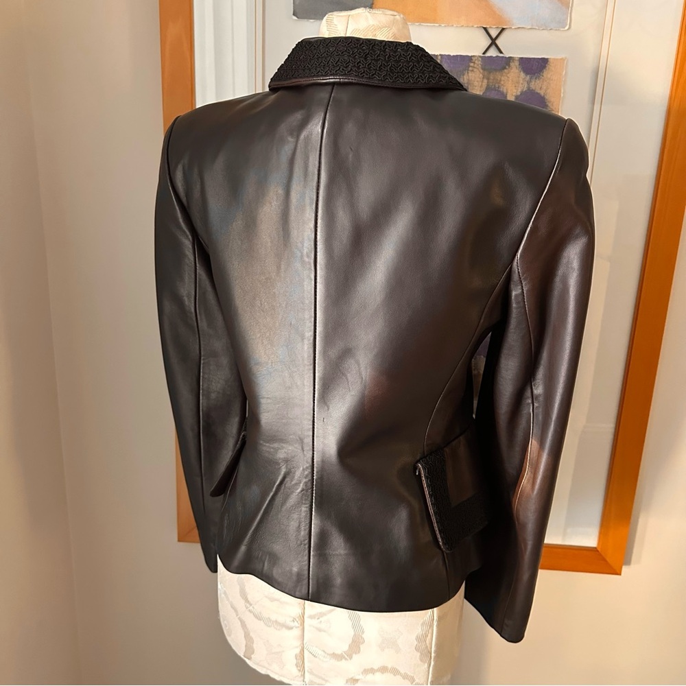 Zelda Genuine Leather Jacket 6 - Picture 2 of 11